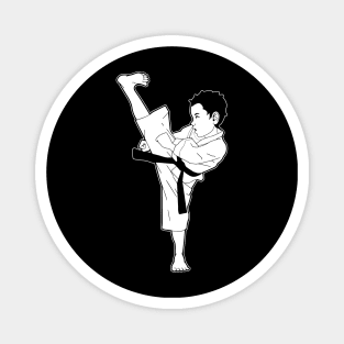 Taekwondo High Kick Magnet